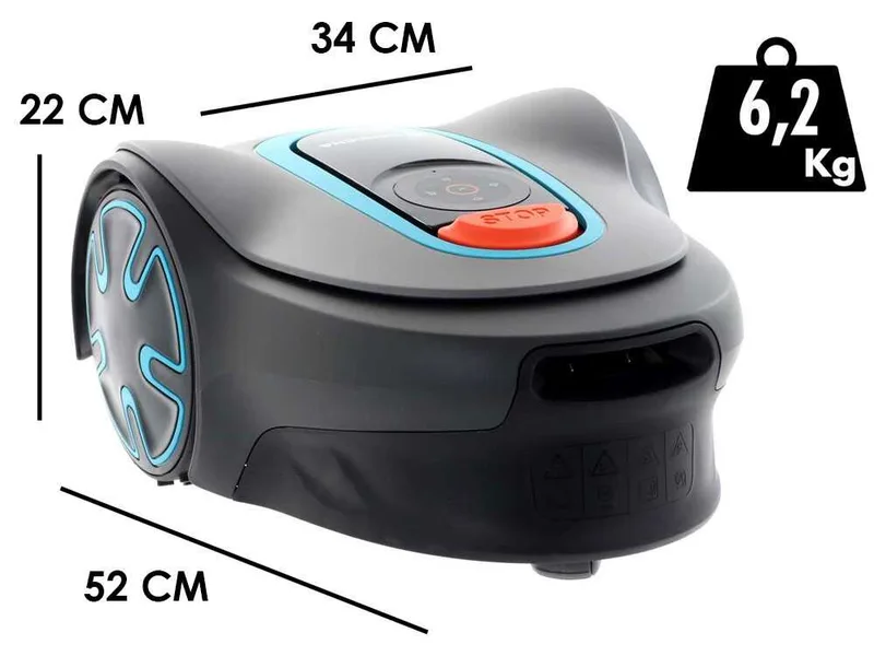 Gardena SILENO minimo 500 - Robot tondeuse avec fil périphérique
