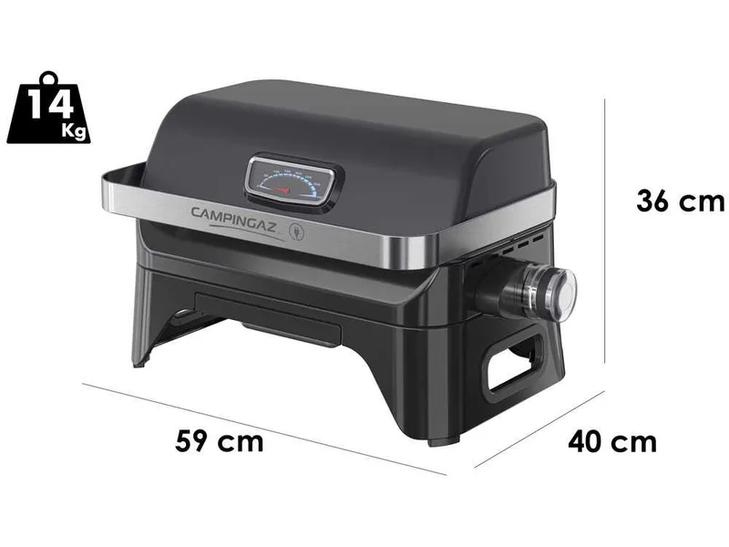 Campingaz Attitude 2go Electric - Barbecue électrique portable