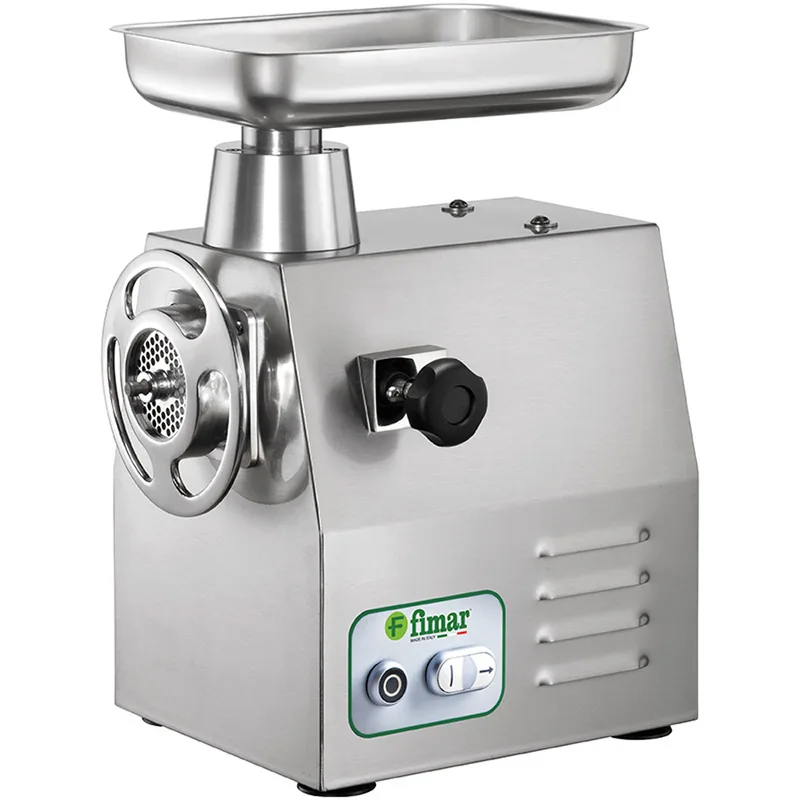 Fimar 22RS - Hachoir à viande électrique - 230 V - 1,5 CV - Groupe de hachage en INOX - Avec inverseur de marche