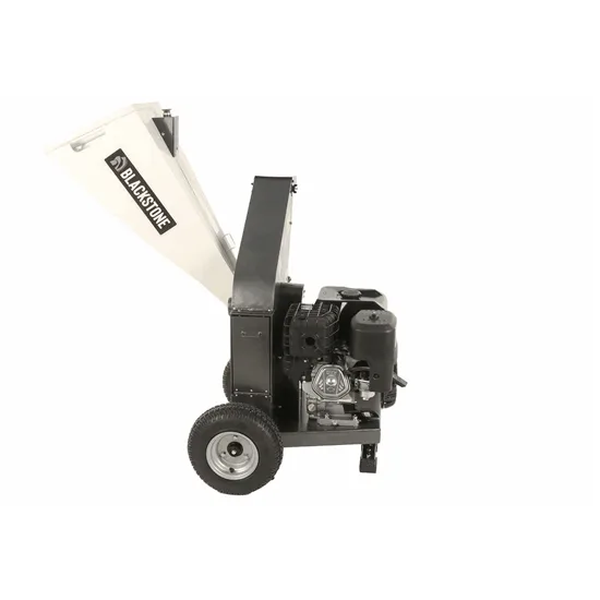 BlackStone DSP 150 BS - Broyeur de branches thermique - Moteur à essence Briggs & Stratton de 420 cm3