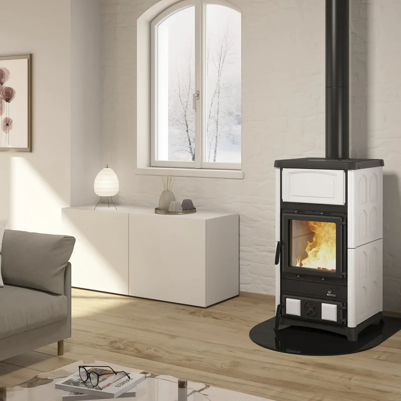 La Nordica CONCITA.16 - Blanc poêle à bois