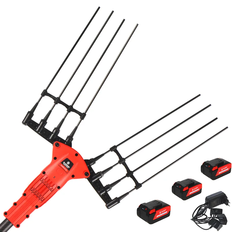 Blue Bird Olimpo 23-56 - Peigne vibreur à batterie - Perche fixe 240 cm - 21V 5Ah