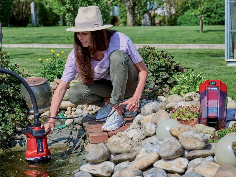 Einhell ge-dp 18/25 - Solo - Pompe immergée pour eaux chargées - de batterie
