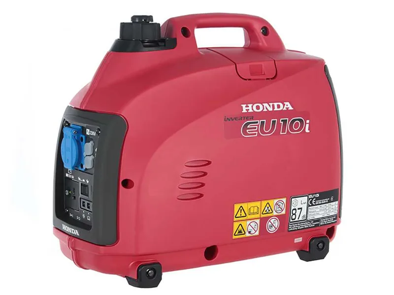 Honda EU10i - Groupe électrogène silencieux portable à onduleur 1 kW - Continu 0,9 kW Monophasé