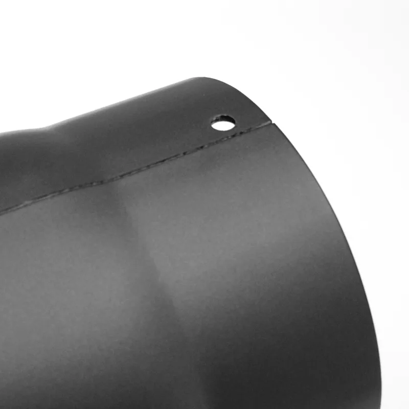Raik Basic coude de tuyau de fumée 150mm gris fonte 90° – 2 pièces, sans porte pour tuyau de fumée / conduit de fumée