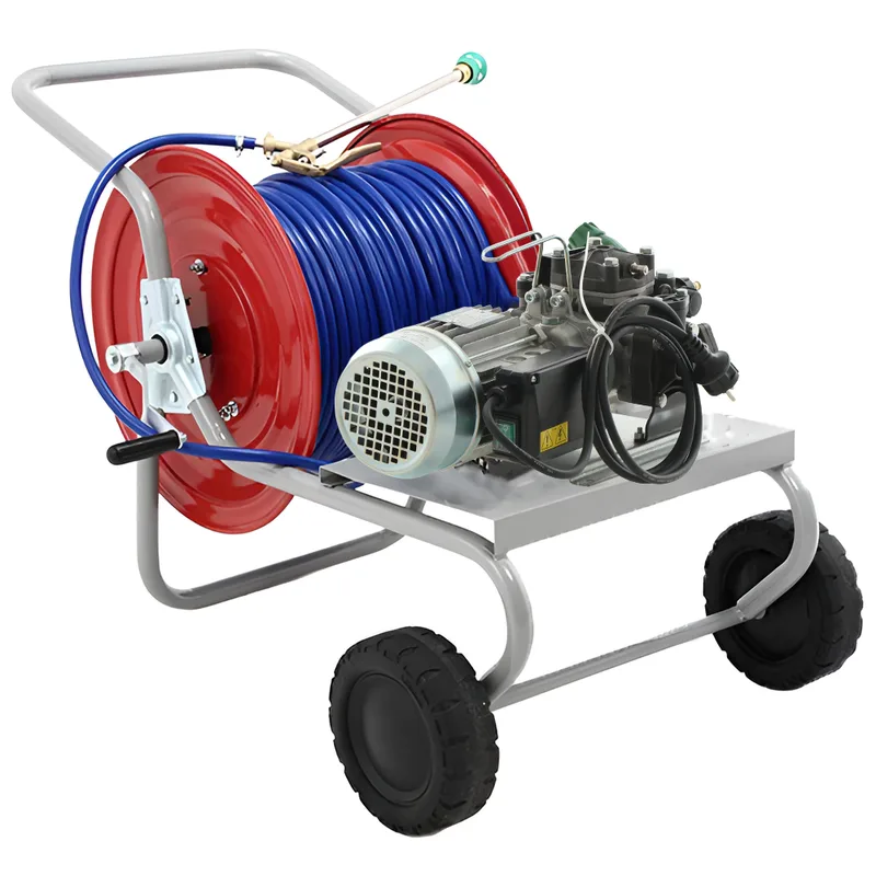 Kit de motopompe électrique de pulvérisation avec chariot - Udor Iota 20 hp1