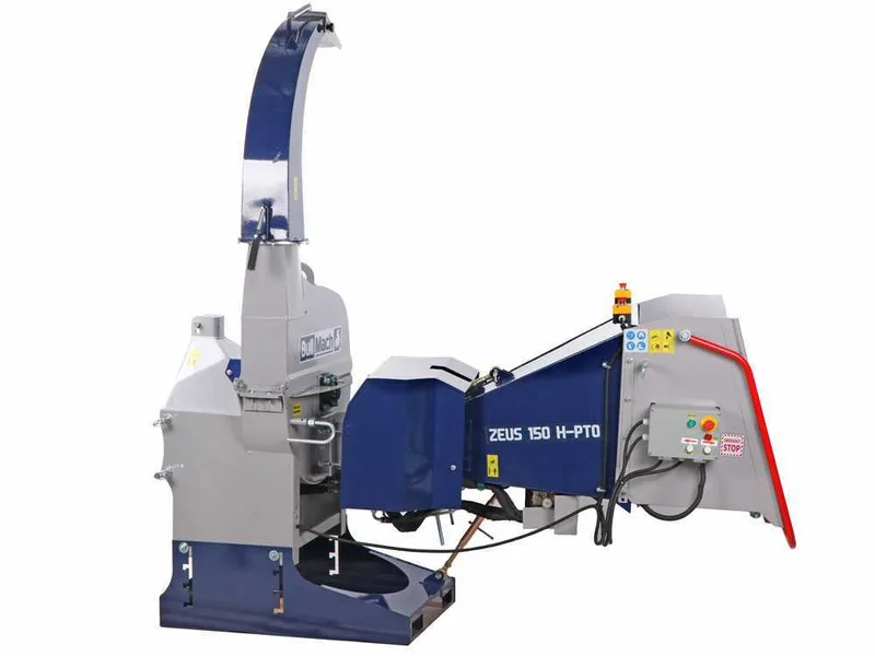 BullMach zeus 150 h-pto - Broyeur pour tracteur - Avec rouleaux d'entraînement à commande hydraulique