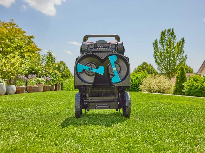Gardena PowerMax Duo 46/36V P4A - Tondeuse à gazon à batterie - 2x18V 2.5Ah - Coupe 46 cm