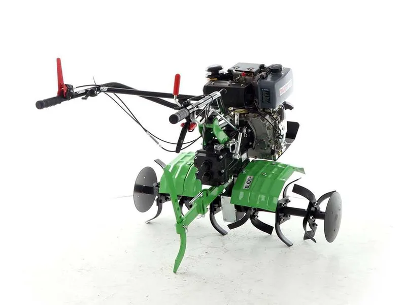 Motobineuse Agri 102 avec fraise 95 cm - Moteur à Diesel de 296cm3
