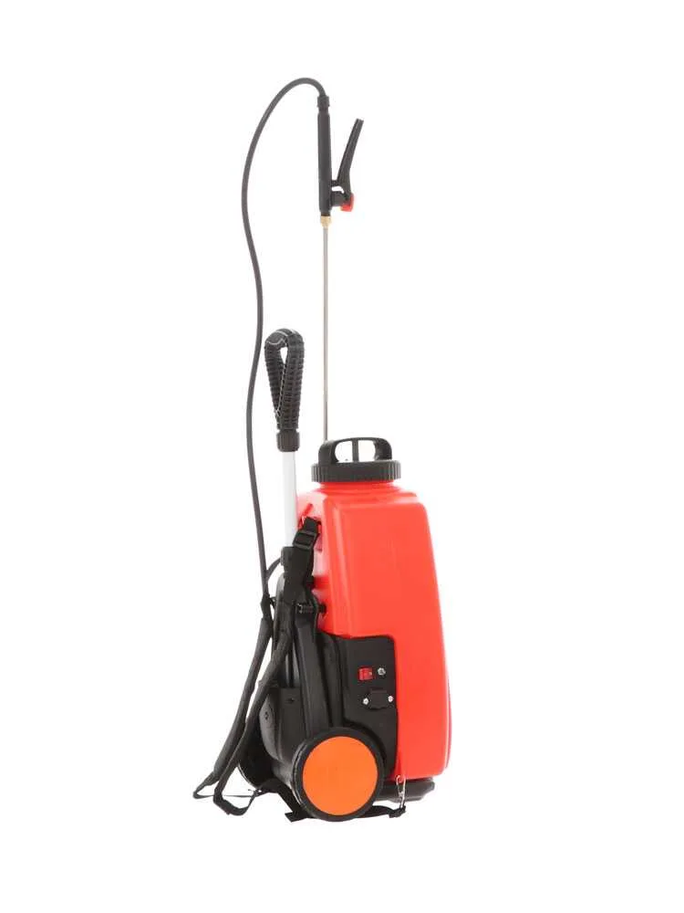 Pompe de pulvérisation à dos sur chariot Ausonia 16L - batterie 12V/10Ah