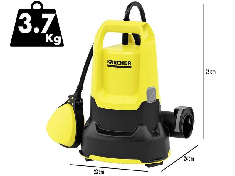 Karcher SP 9.000 Flat - Pompe à imersion électrique pour eaux claires - 280 W