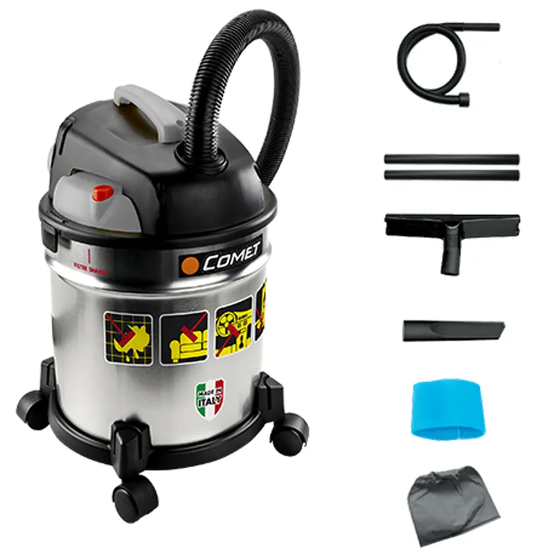 Aspirateur eau et poussière Comet CV 20 S - Fonction souffleur - Silencieux