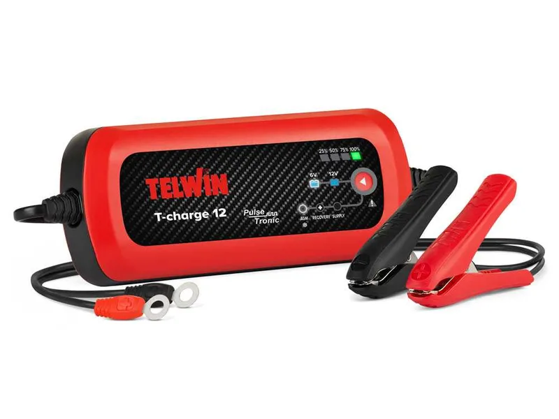Telwin t-charge 12 - Chargeur de batterie automatique