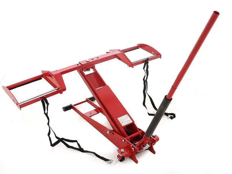Lève tondeuse professionnel pour autoportée, élévateur pour maintenance 800 Kg
