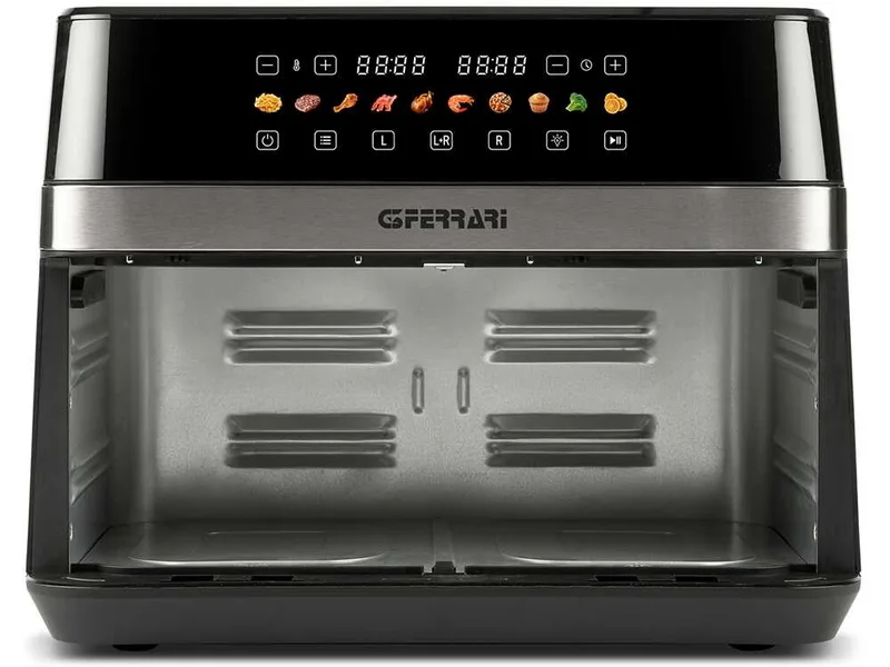 G3 Ferrari Friggisano 6+6 - Friteuse à air chaud 12 L avec double bac