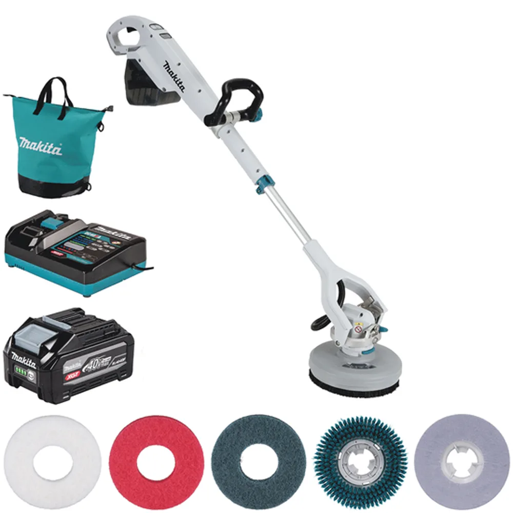 MAKITA PS001GM101 - Brosse nettoyante pour les sols - 40V 4Ah
