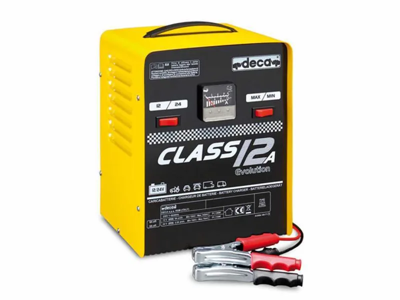 Deca class 12A - Chargeur de voiture Deca class 12A - portable - alimentation monophasée - batteries 12-24V