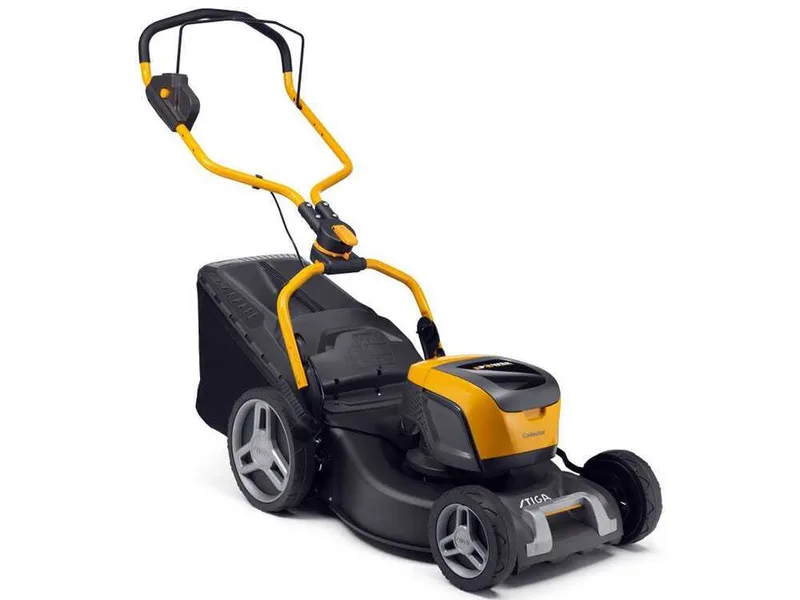 Tondeuse à gazon à batterie Stiga COLLECTOR 548e S Kit - 48V/4Ah - Largeur de coupe 46 cm