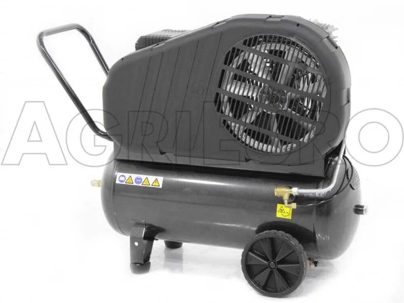 Nuair B 2800B/2M/50 TECH - Compresseur électrique monophasé à courroie - Moteur 2 CV - 50 L