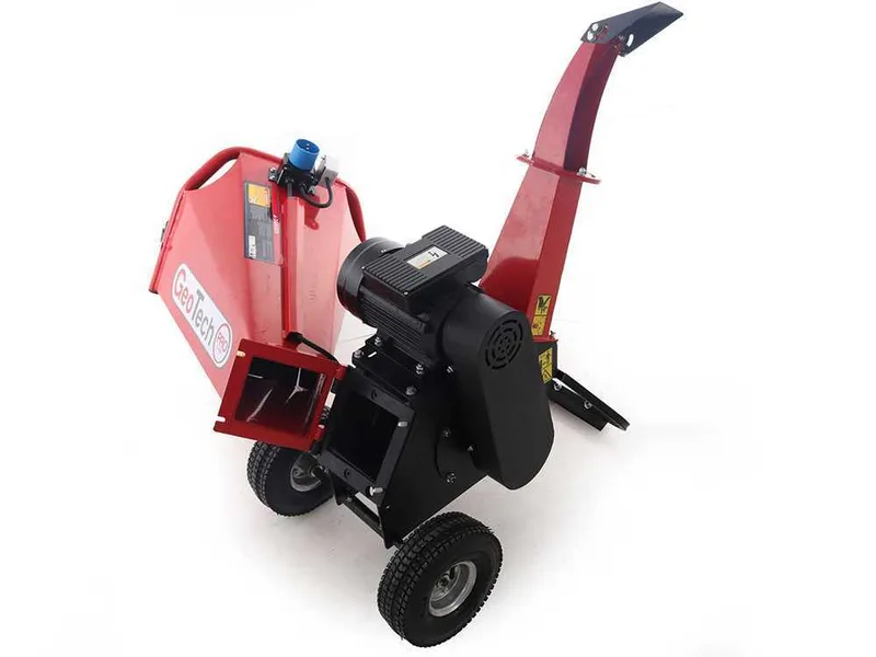 GeoTech Pro PCS 30ES - Broyeur de branches avec moteur électrique - Monophasé 3 CV