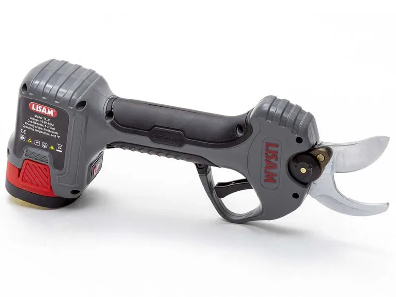 Sécateur électrique de taille LISAM TL 37 - 2x16.8V 4.5Ah - Diamètre de coupe 37 mm