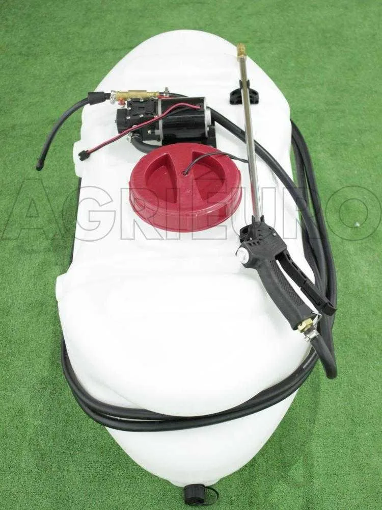 GeoTech CZ60C - Cuve de pulvérisation pour tracteur tondeuse - Pompe 12V - 60L