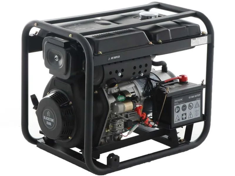 BlackStone OFB 8500 D-ES - Groupe électrogène Monophasé Diesel - 6.3 kw - Cadran ATS inclus