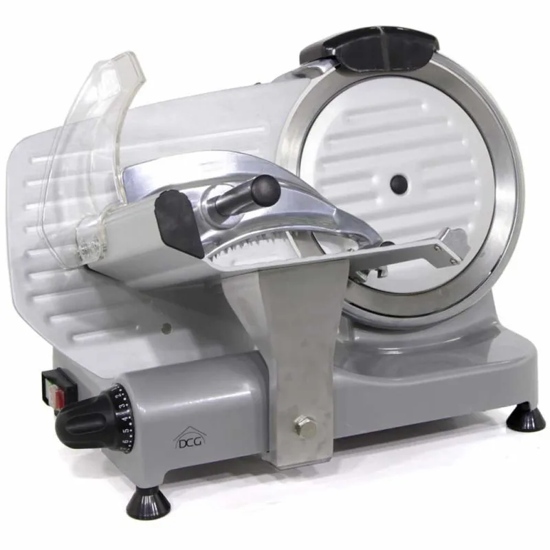 DCG AS2495 -Trancheuse avec lame de 250mm inox - Corps en aluminium moulé sous pression - 300W