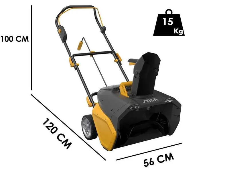 Stiga ST 700e - Fraise à neige à batterie - 48V 4Ah