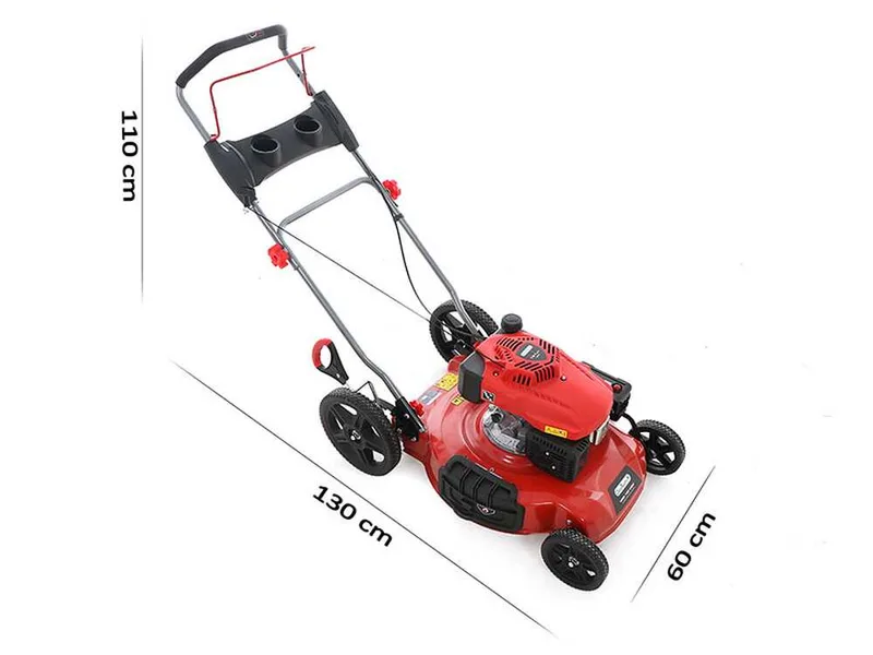 Tondeuse mulching thermique GeoTech M50-160 MSW - tondeuse à gazon manuelle