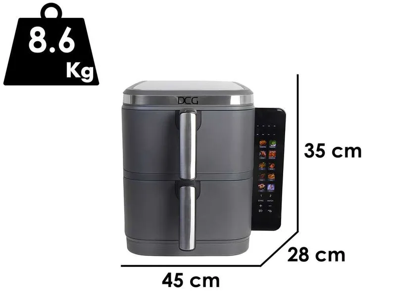 DCG FR4612D - Friteuse à air chaud 11L
