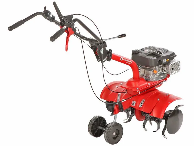 Eurosystems E3-EVO RM - Motobineuse à essence - Fraise de 70 cm - Moteur Rato RV170S-Pro