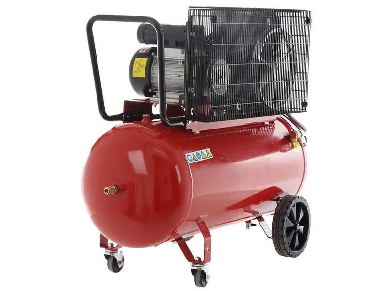 Fini Advanced MK 102-100-2M - Compresseur d'air électrique monophasé à courroie - Moteur 2 CV - 100 L