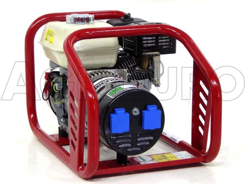 TecnoGen H3500 - Groupe électrogène 2.8 KW monophasé - Honda GX 200 - Alternateur italien
