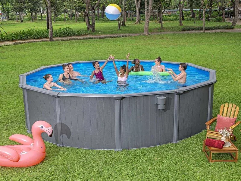 Bestway Hydrium 561CS - Ø549x132 cm - Piscine ronde pour 11-15 personnes