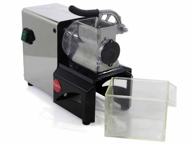 Reber 10053N - Râpe électrique - N.3 - En aluminium et acier - Moteur de 200W - INOX