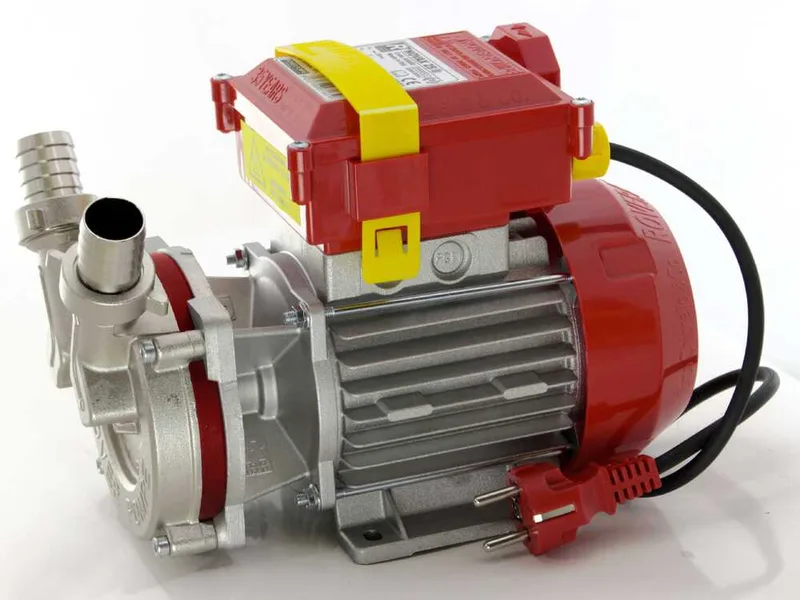 Rover Novax 25-OIL – Pompe électrique de transfert d’huile en alliage anticorrosion – Monophasée – 230 V