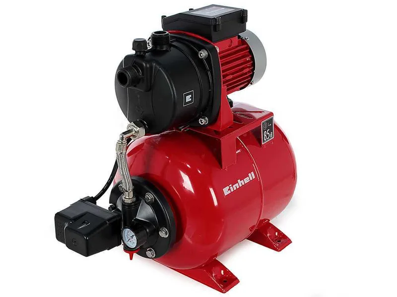 Groupe de surpression électrique Einhell GC-WW 6538 Set - réservoir 20 l - tuyau d'aspiration 7 m