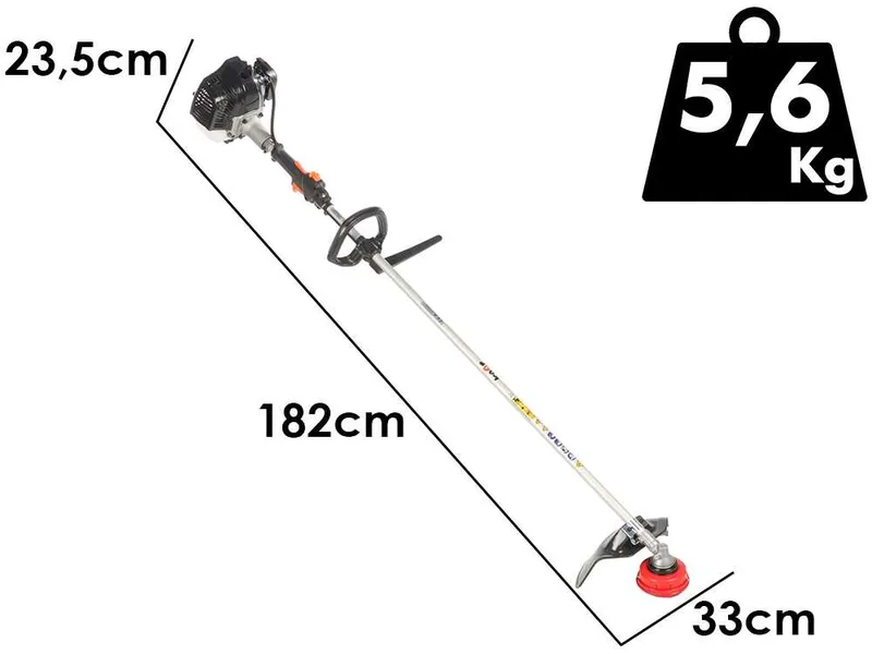 KAAZ V 256 S - Débroussailleuse thermique - Moteur Mitsubishi TLE 27