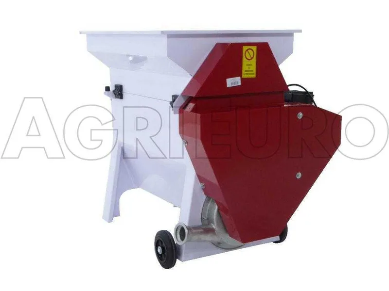 Baesso K30AP - Égrappoir électrique avec pompe centrifuge et tamis en acier inox
