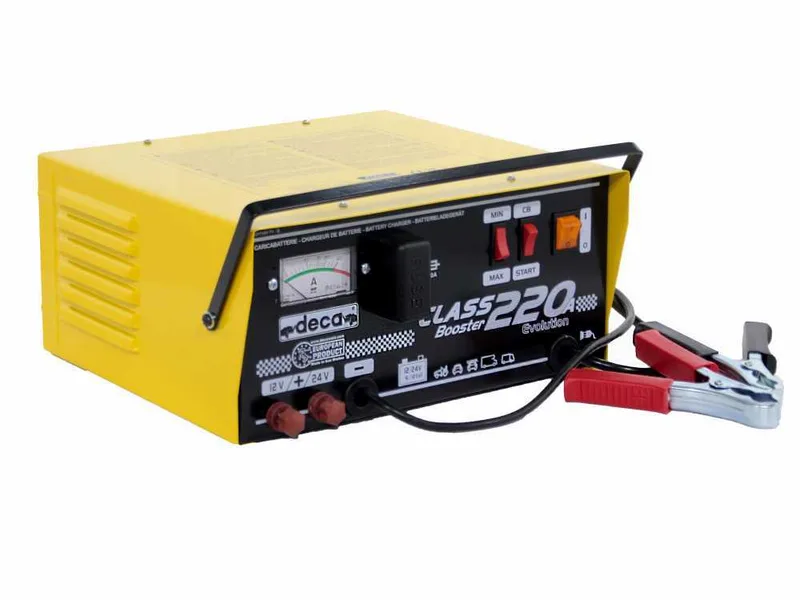 Deca class booster 220A - Chargeur de batterie - démarreur - monophasé - batteries 12-24V