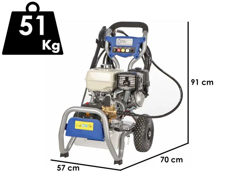 Annovi & Reverberi AR 1460 - Nettoyeur haute pression thermique - 270 bar - 900 l/h - moteur Honda GX 270 à essence