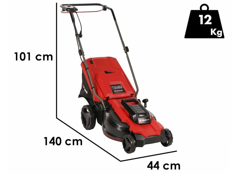 Einhell GC-EM 1800/43 - Tondeuse à gazon électrique - 1800W - Coupe de 43 cm