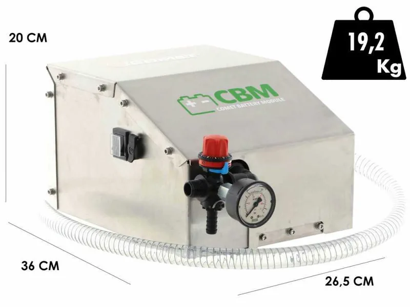Pompe à batterie de pulvérisation Comet CBM 1500 HP