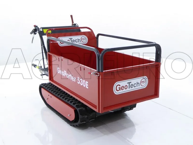 Brouette à moteur GeoTech Pro GeoPorter 530E, benne extensible charge 500 kg