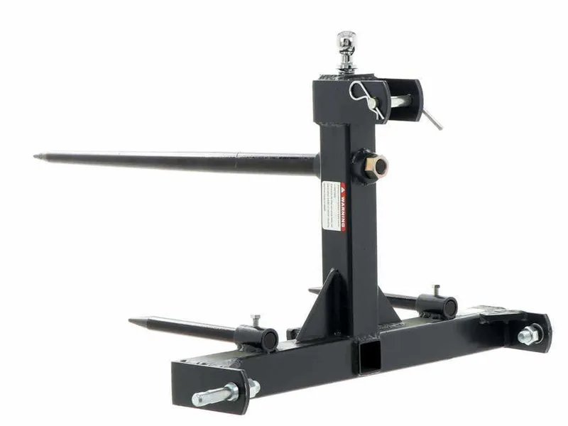 Blackstone B-BF 1000 - Fourche pour bottes - Attelage 3 points pour tracteur