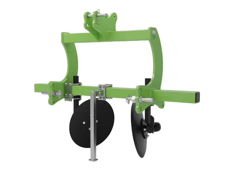 Seven Italy Simply - Butteur - 2 éléments - Série médium - Châssis 140 cm - Pour tracteurs avec attelage à trois points