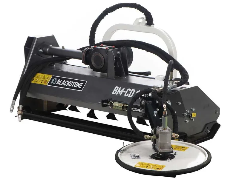 BlackStone BM-CD 180 - Broyeur sur tracteur - Disque interfilaire - Série médium - Déport hydraulique