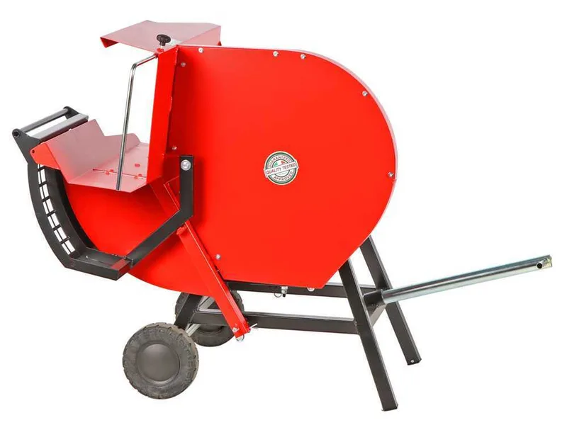 Docma Cutmac TT600 - Banc de scie électrique - Scie à bûches circulaire professionnelle à chevalet triphasée