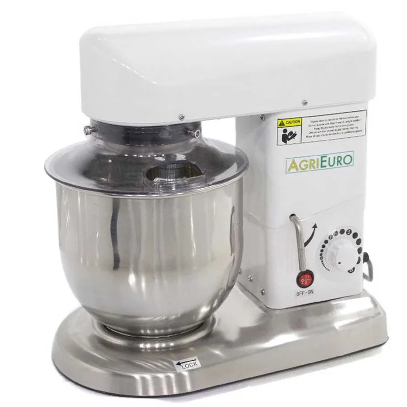 Batteur mélangeur planétaire FP105 - cuve INOX 5 litres - Accessoires interchangeables